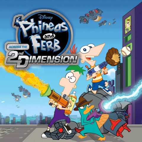 Phineas & Ferb: Day of Doofensmirtz box art for Playstation Vita